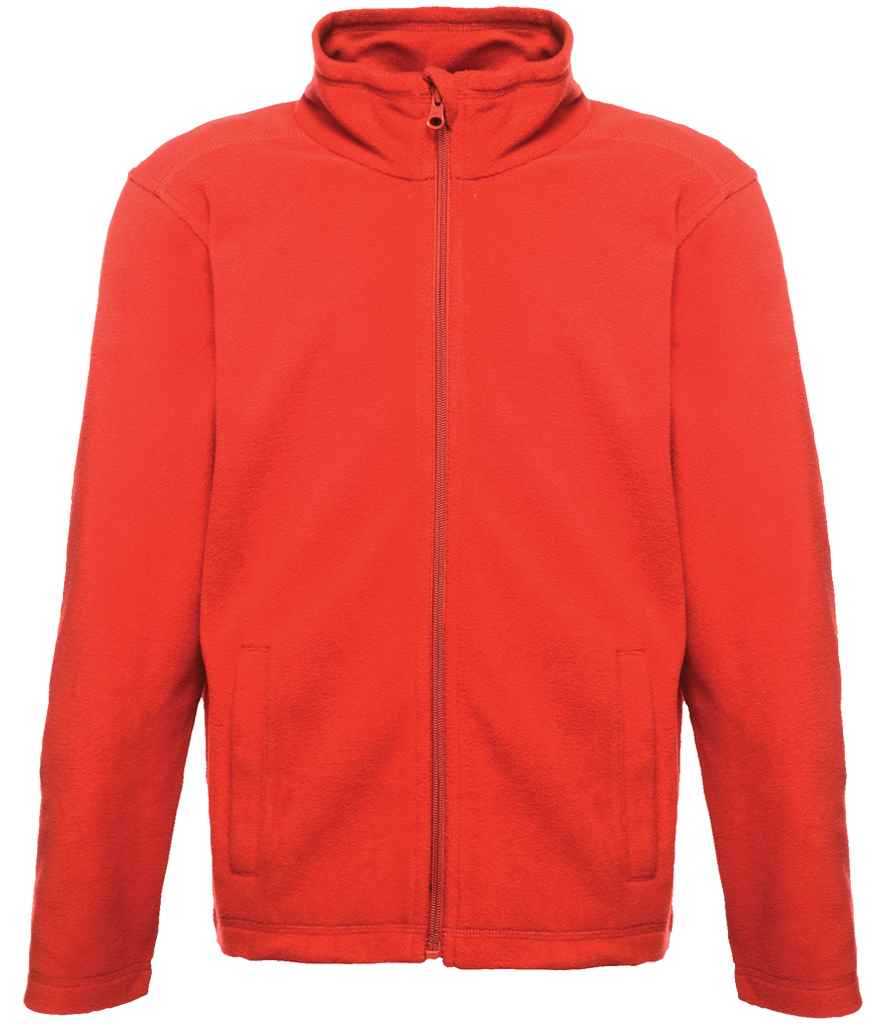 Regatta Kids Brigade II Micro Fleece Jacket - Classic Red