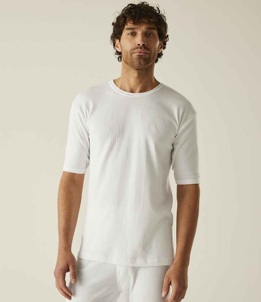 Regatta Thermal Short Sleeve Vest - White