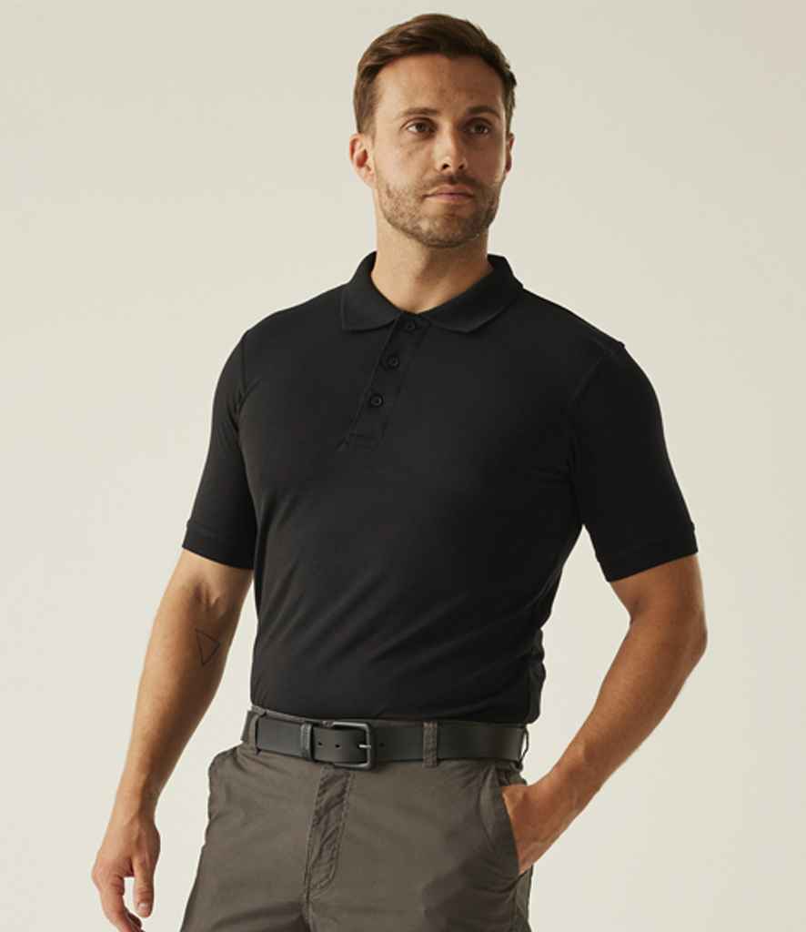 Regatta Classic Piqué Polo Shirt - Black