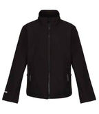 Regatta Kids Ablaze Soft Shell Jacket - Black/Black