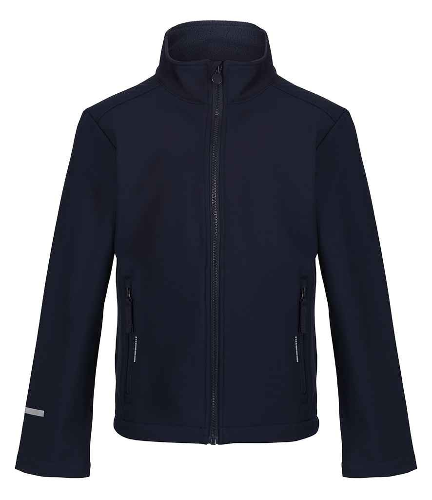 Regatta Kids Ablaze Soft Shell Jacket - Navy/Navy