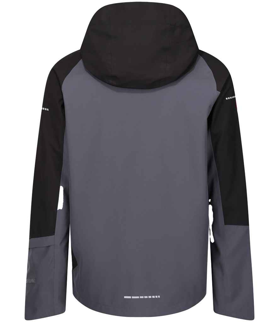 Regatta X-Pro Beacon Brite Light Waterproof Shell Jacket - Seal Grey/Black