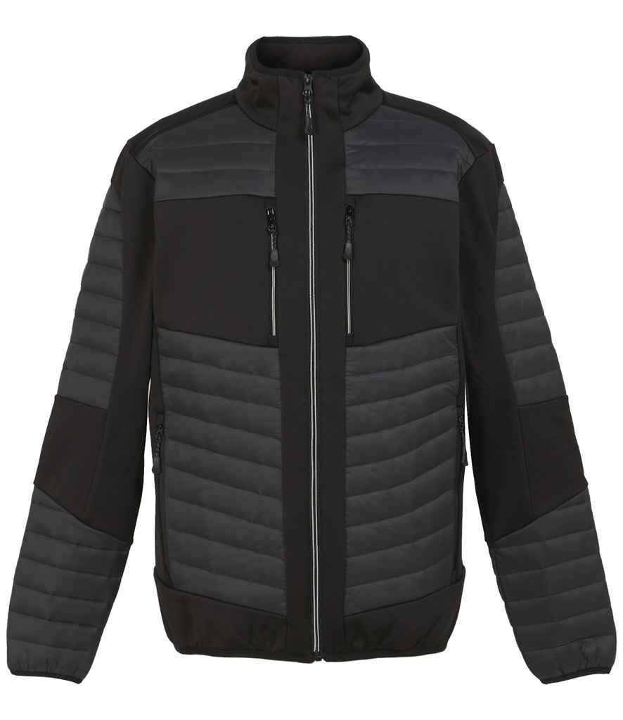 Regatta E-Volve Unisex Thermal Hybrid Jacket - Ash/Black