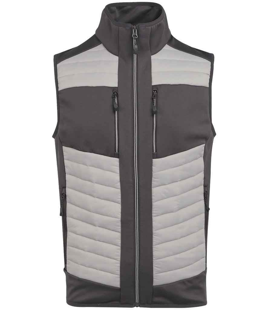 Regatta E-Volve Unisex Thermal Hybrid Bodywarmer - Mineral Grey/Ash