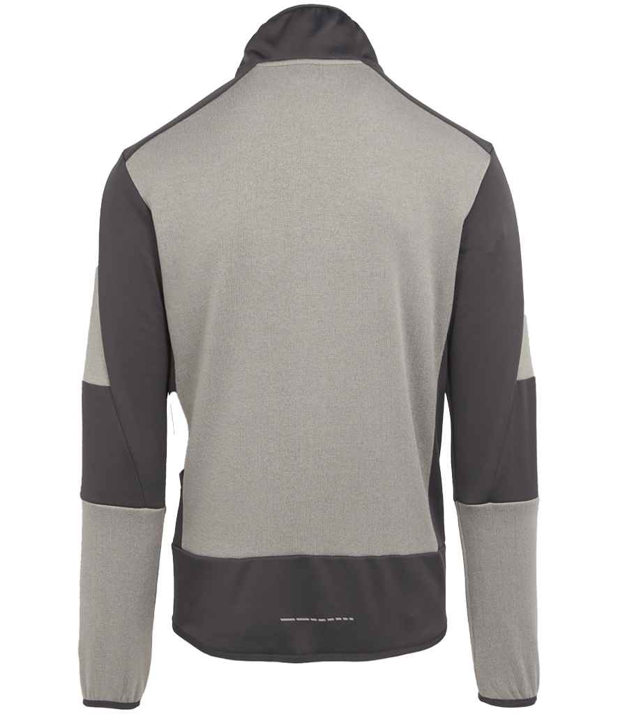 Regatta E-Volve Unisex Knit Effect Midlayer Top - Mineral Grey/Ash