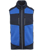 Regatta E-Volve Unisex Knit Effect Stretch Bodywarmer - Strong Blue/Navy