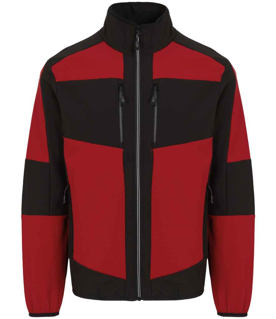 Regatta E-Volve Unisex Two Layer Soft Shell Jacket - Classic Red/Black