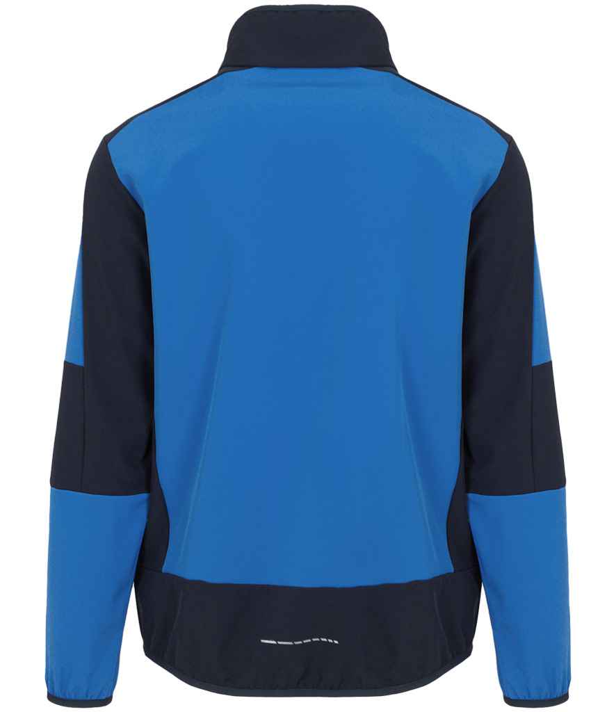 Regatta E-Volve Unisex Two Layer Soft Shell Jacket - Strong Blue/Navy