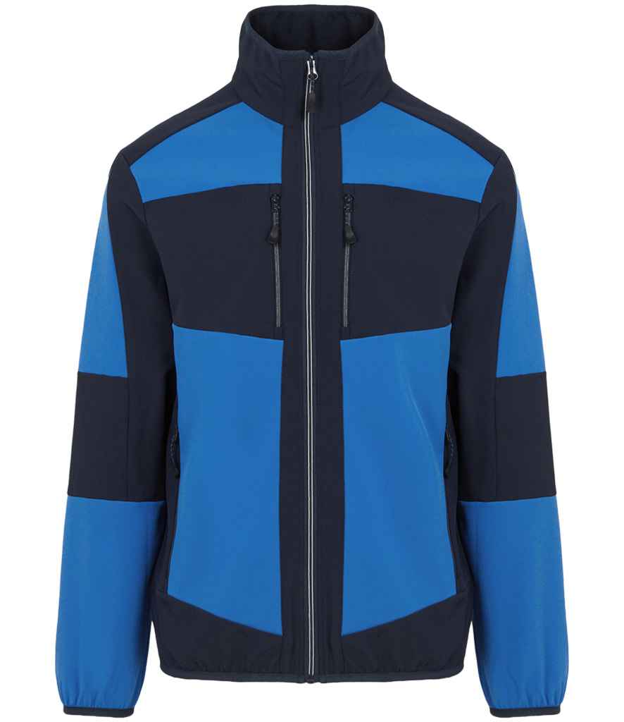 Regatta E-Volve Unisex Two Layer Soft Shell Jacket - Strong Blue/Navy