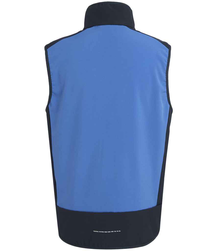 Regatta E-Volve Unisex Two Layer Soft Shell Bodywarmer - Strong Blue/Navy