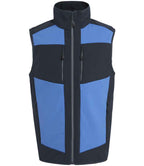 Regatta E-Volve Unisex Two Layer Soft Shell Bodywarmer - Strong Blue/Navy