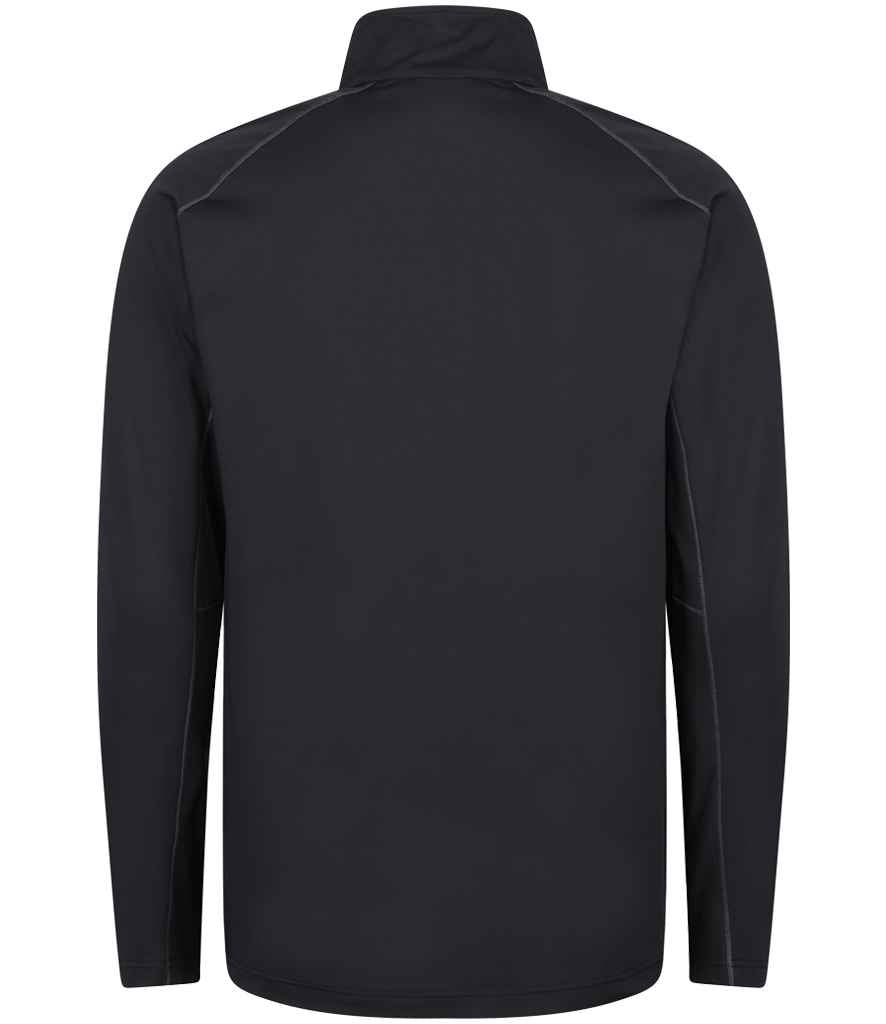 Regatta Core Stretch Half Zip Midlayer Top - Black
