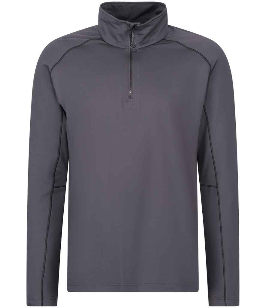 Regatta Core Stretch Half Zip Midlayer Top - Seal Grey