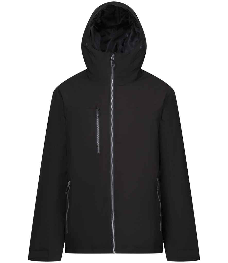 Regatta Navigate Waterproof Insulated Jacket - Black/Seal Grey