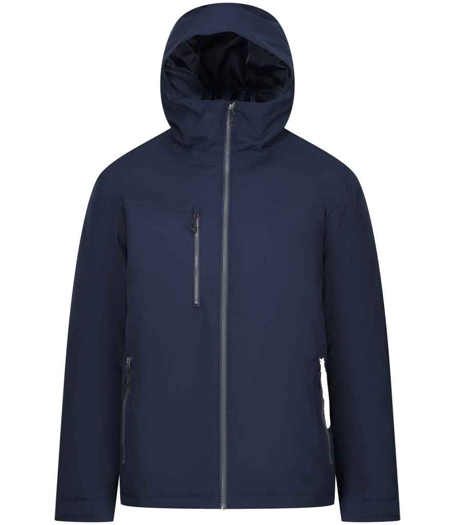 Regatta Navigate Waterproof Insulated Jacket - Navy/Seal Grey