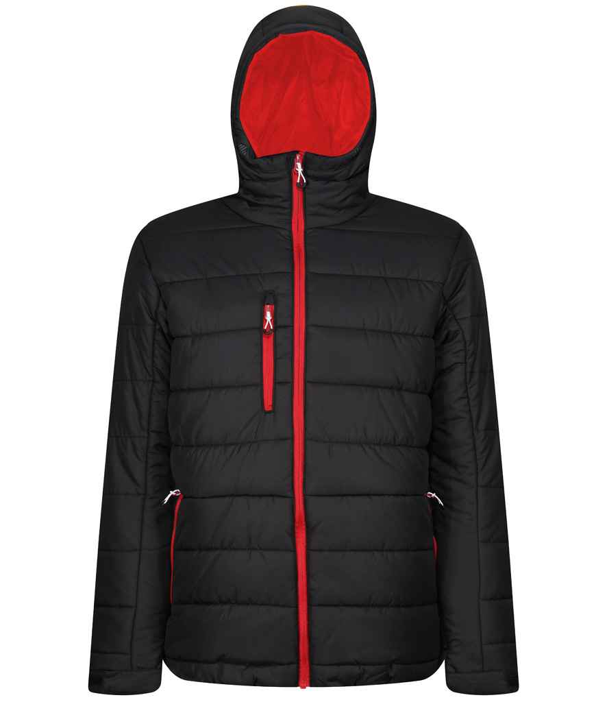 Regatta Navigate Thermal Jacket - Black/Classic Red