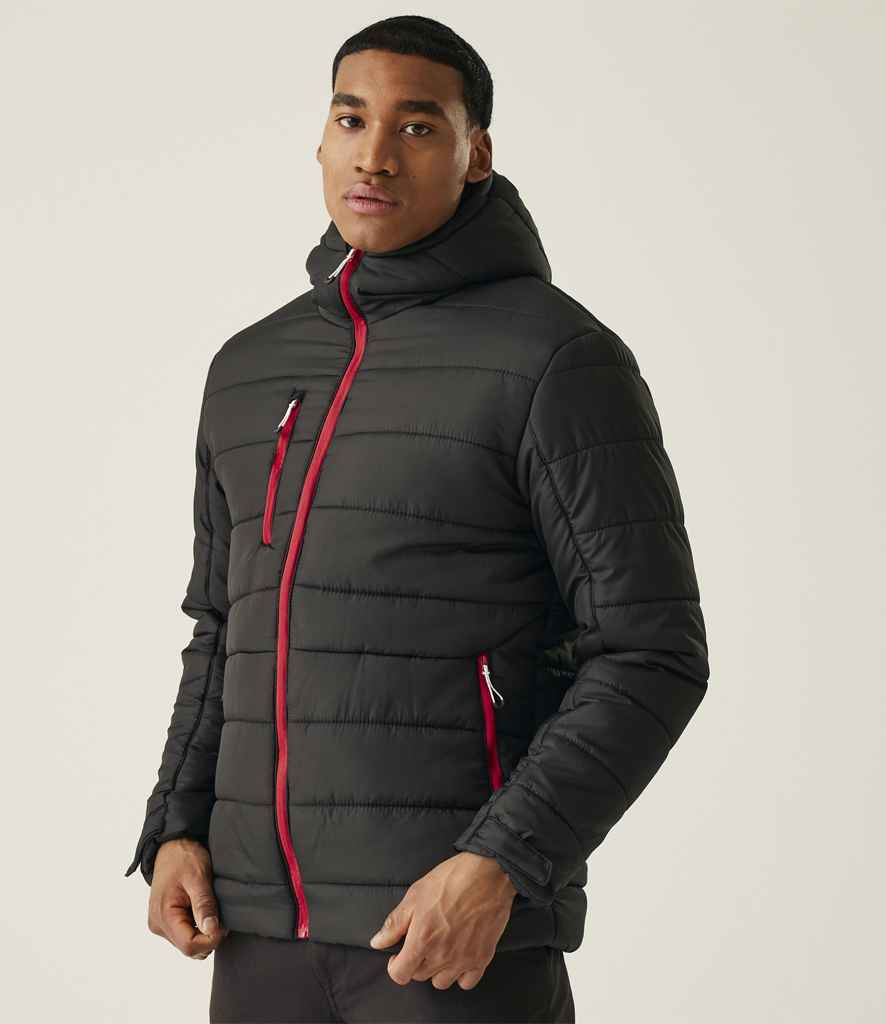 Regatta Navigate Thermal Jacket - Black/Classic Red