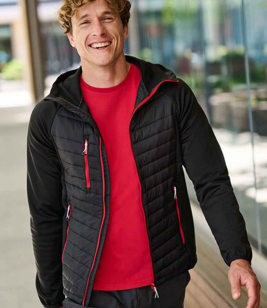 Regatta Navigate Hybrid Jacket - Black/Classic Red