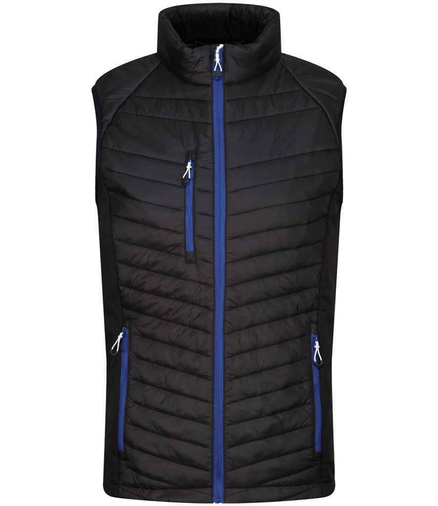 Regatta Navigate Hybrid Bodywarmer - Black/New Royal Blue
