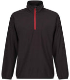 Regatta Navigate Half Zip Fleece - Black/Classic Red