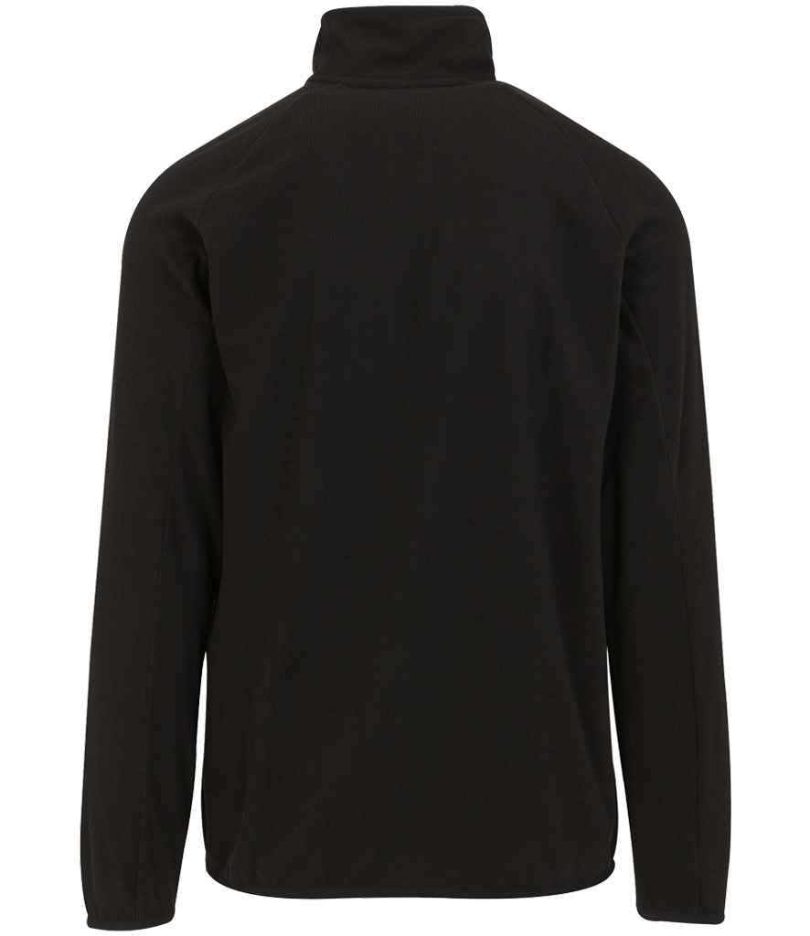 Regatta Navigate Half Zip Fleece - Black/Lime Green