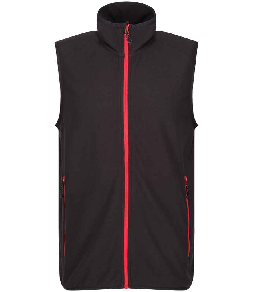 Regatta Navigate Fleece Bodywarmer - Black/Classic Red