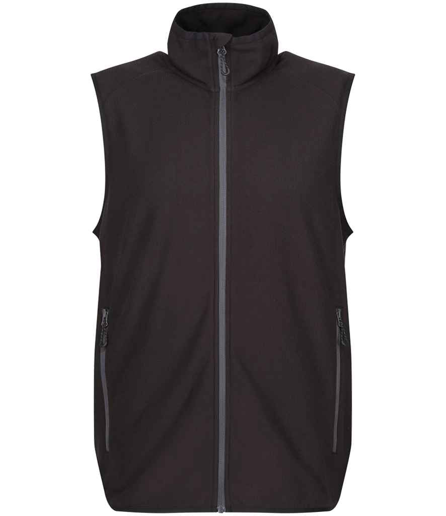 Regatta Navigate Fleece Bodywarmer - Black/Seal Grey