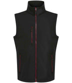 Regatta Navigate Two Layer Soft Shell Bodywarmer - Black/Classic Red