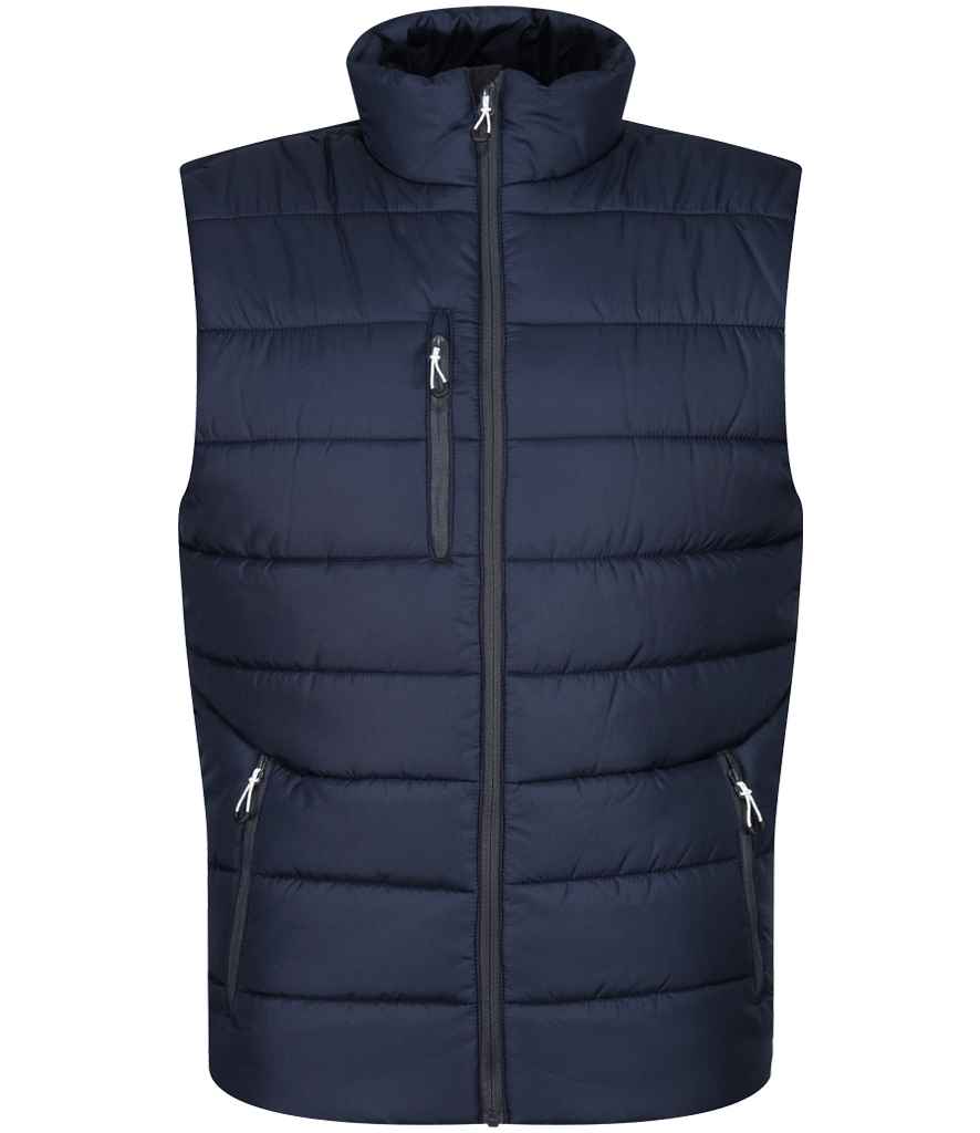 Regatta Navigate Two Layer Soft Shell Bodywarmer - Navy/Seal Grey
