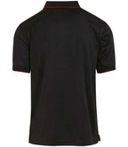 Regatta Navigate Polo Shirt - Black/Classic Red