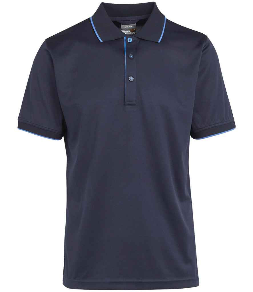 Regatta Navigate Polo Shirt - Navy/French Blue