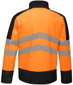 Regatta High Visibility Pro Soft Shell Jacket - Orange/Navy