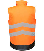 Regatta High Visibility Pro Bodywarmer - Orange/Navy