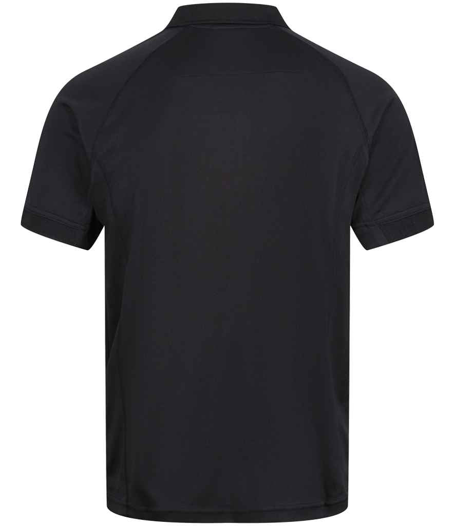 Regatta Coolweave Piqué Polo Shirt - Black
