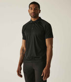 Regatta Coolweave Piqué Polo Shirt - Black