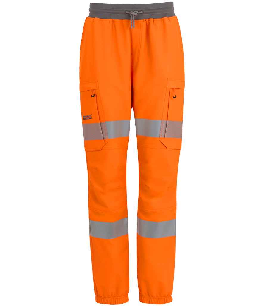 Regatta High Visibility Prolite Stretch Jog Pants - Orange