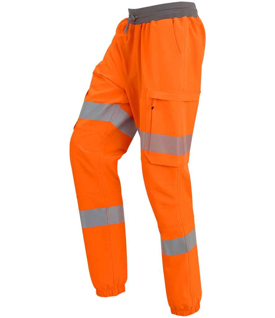 Regatta High Visibility Prolite Stretch Jog Pants - Orange