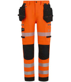 Regatta High Visibility Infiltrate Stretch Holster Trousers - Orange/Black