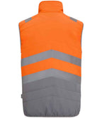 Regatta High Visibility Two Tone Thermal Baffle Bodywarmer - Orange/Grey
