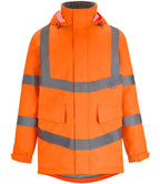 Regatta High Visibility Pro Contract Dover Parka - Orange