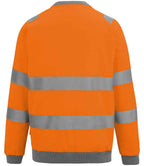 Regatta High Visibility Pro Contract Crew Neck Sweatshirt - Orange