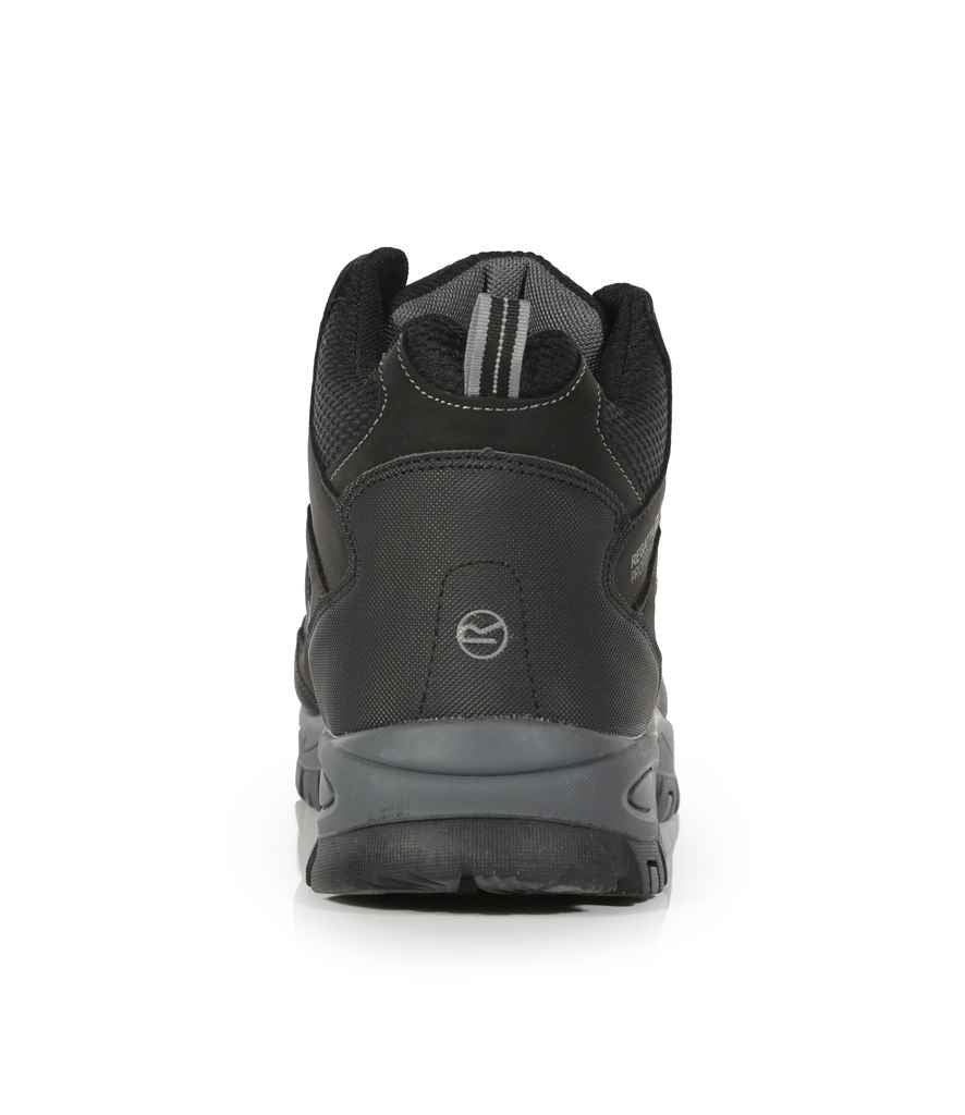 Regatta Safety Footwear Mudstone S1P Safety Hikers - Black/Granite