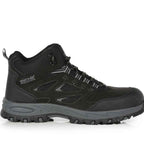 Regatta Safety Footwear Mudstone S1P Safety Hikers - Black/Granite