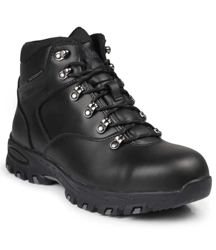 Regatta Safety Footwear Gritstone S3 WP Safety Hikers - Black