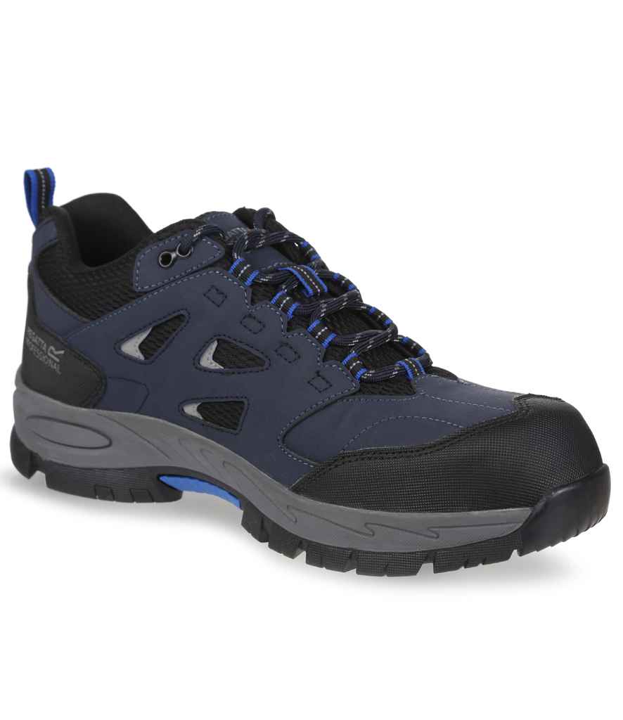 Regatta Safety Footwear Mudstone S1P Safety Trainers - Navy/Oxford Blue