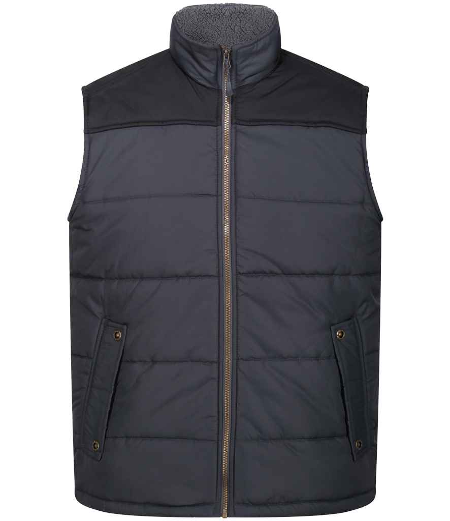 Regatta Altoona Padded Bodywarmer - Seal Grey/Black