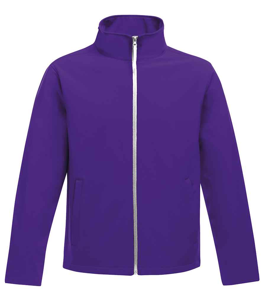 Regatta Ablaze Printable Soft Shell Jacket - Vibrant Purple/Black
