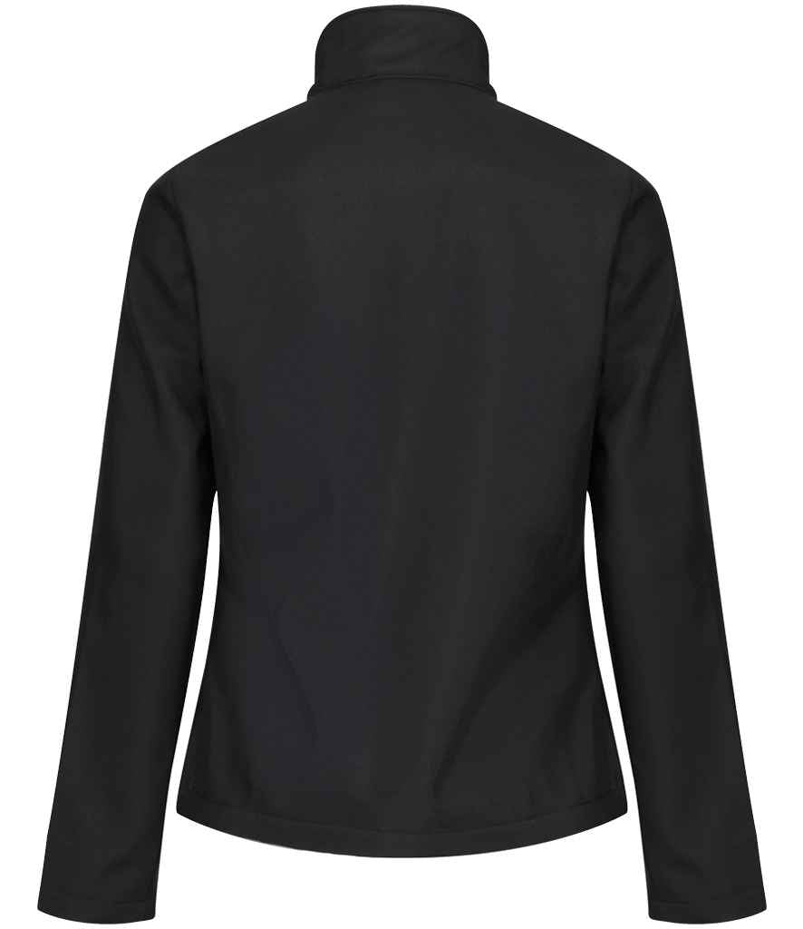 Regatta Ladies Ablaze Printable Soft Shell Jacket - Black/Black