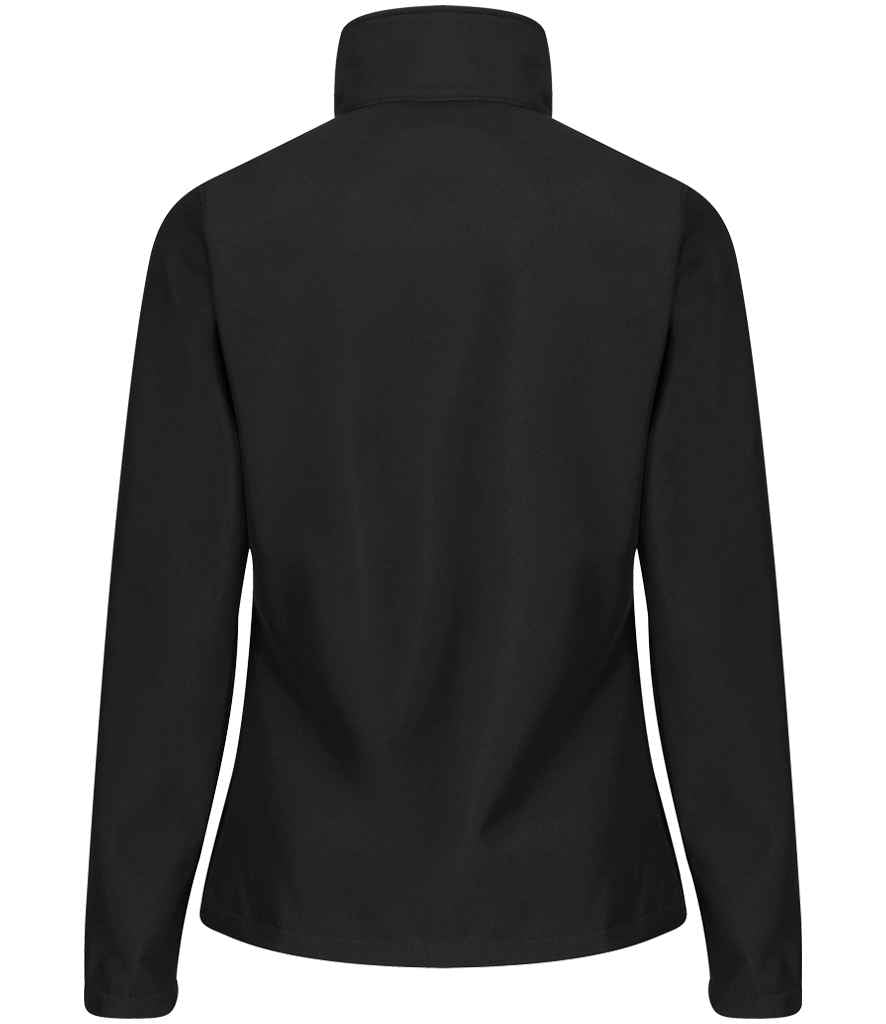 Regatta Ladies Ablaze Printable Soft Shell Jacket - Black/Classic Red