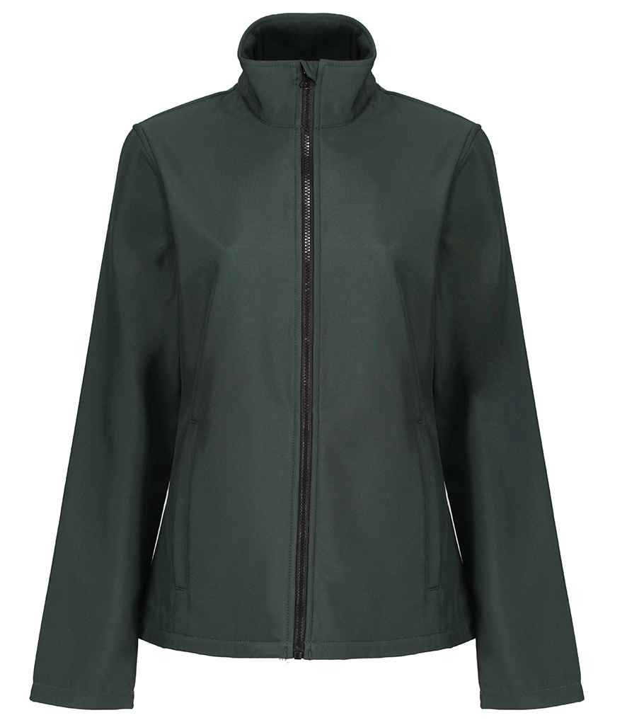 Regatta Ladies Ablaze Printable Soft Shell Jacket - Dark Spruce/Black